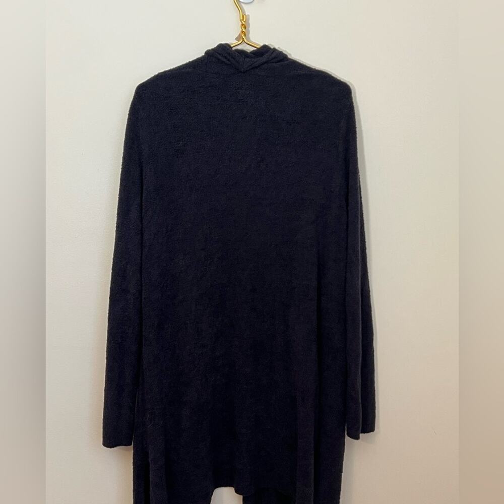 Barefoot Dreams Long Cardi Cardigan in Black - Picture 6 of 10